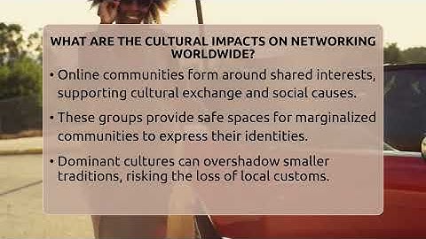 What Are The Cultural Impacts On Networking Worldwide? - Everyday-Networking