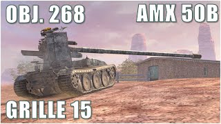 Grille 15, AMX 50B & Object 268