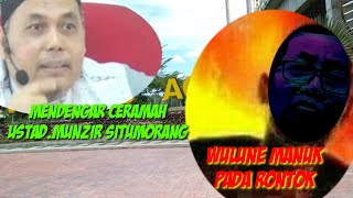 wulu manuk pada rontok karena ceramah ustad Munzir situmorang