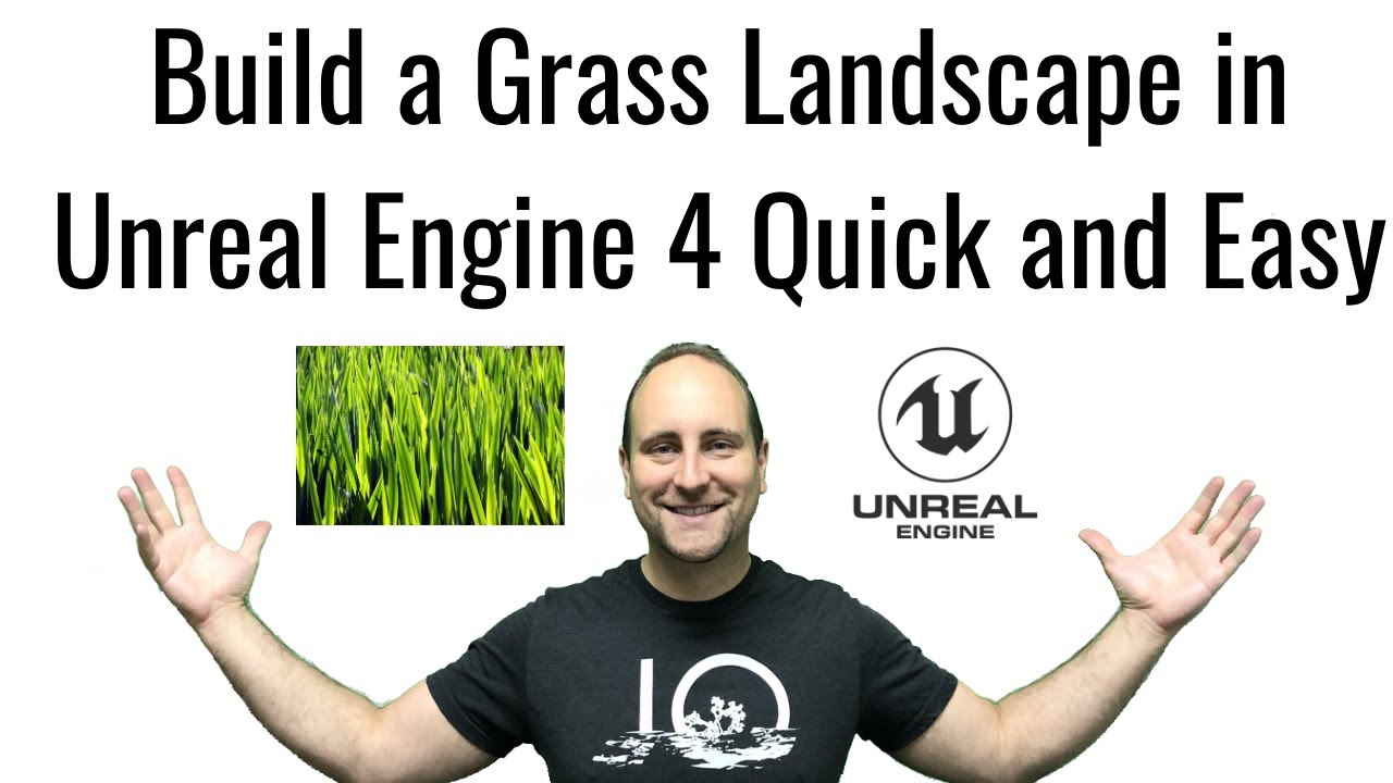 Build a Grass Landscape in Unreal Engine 4 Quick and Easy - YouTube