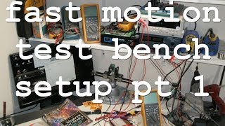 ACF 001: Office electronic test bench Part 1 time lapse / fast motion
