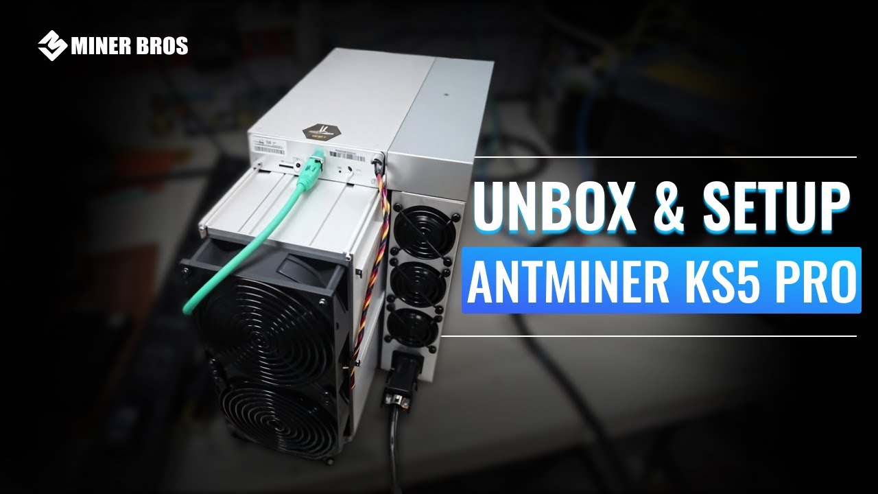 Bitmain Antminer KS5 Pro Kaspa Miner (21Th/s) - CryptoMinerBros