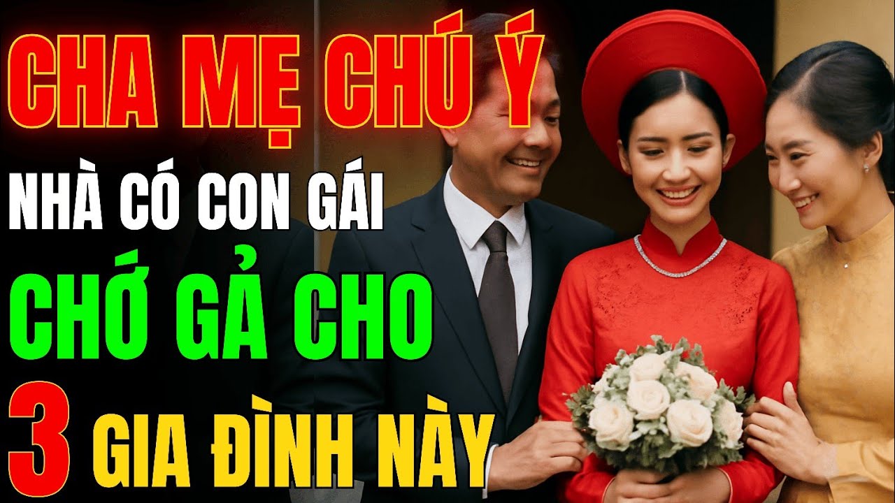 Outline Video GẢ CON GÁI - Bài Học XƯƠNG MÁU Từ Cổ Nhân Về 3 Kiểu Nhà Chồng Cần Tránh Xa