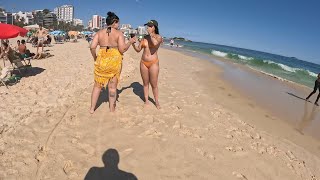 Leblon Horizons: A 4K Beach Walk Amidst Rio de Janeiro's Coastal Splendor 2023