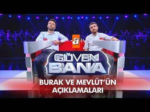 Burak Büyüksökmen ve Mevlüt Akın'ın  yarışma sonrası açıklamaları – Güven Bana