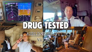 Pilot Gets DRUG TESTED | Airline Pilot Vlog