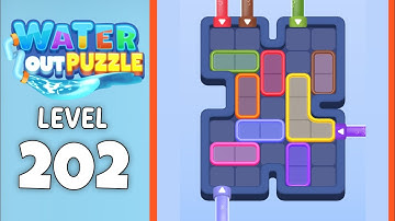Water Out Puzzle level 202 solution