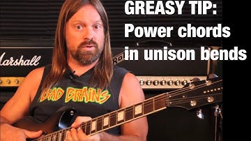 GREASY TIPS: Adding a power chord to your bends