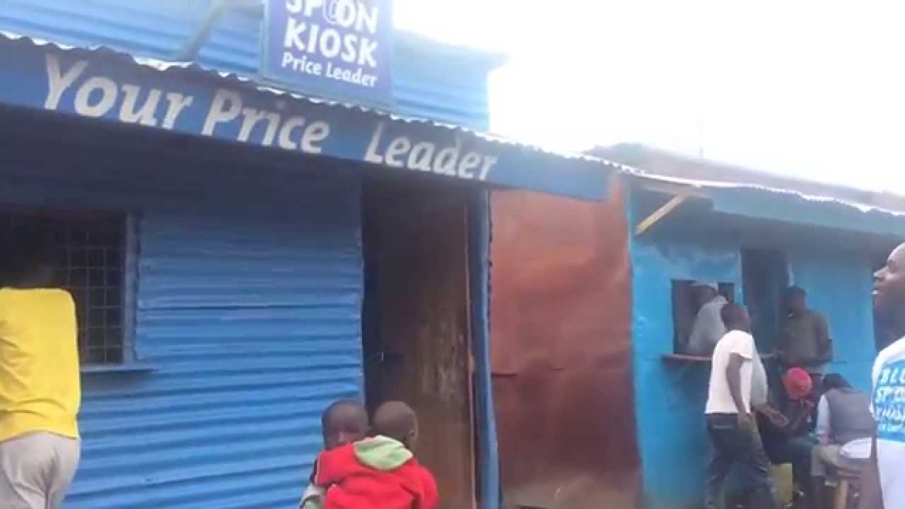 BlueSpoonKioskーInnovative traditional trade Kiosk in Kenya YouTube