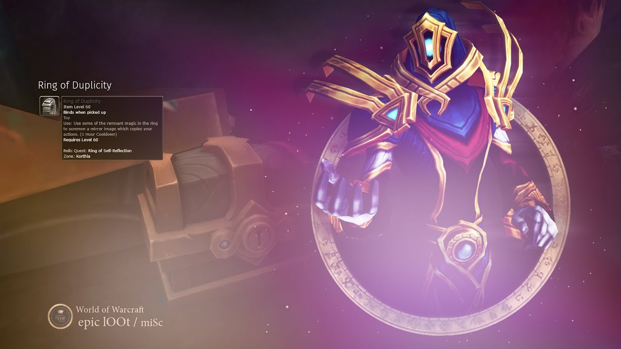 Ring of Duplicity TOY! from Self-Reflection Quest in Korthia