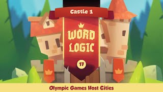 Celebrity Word Logic | Castle 1 | Olympic Games Host Cities Profile