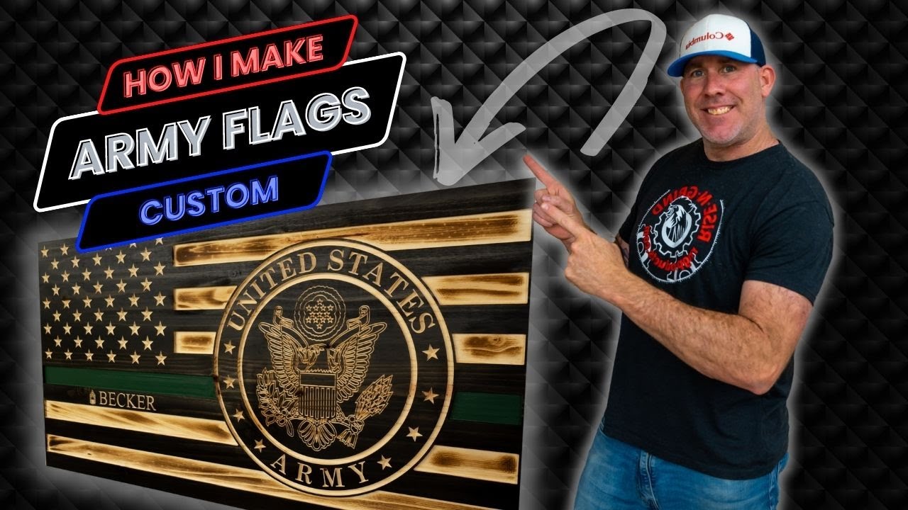 Make the best American Wooden Flags