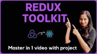 Learn Redux Toolkit in 1 video with Project | React Redux Toolkit |Redux Toolkit Tutorial screenshot 2