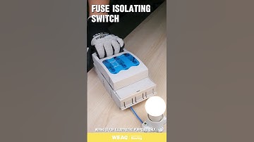 Fuse Isolator Switch in Action ⚡
