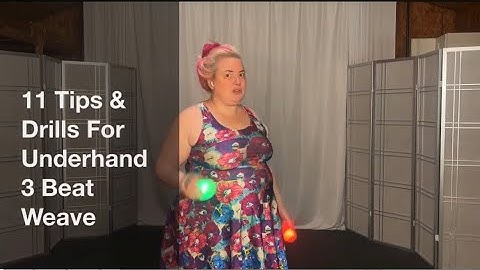 Poi 11 Tips & Drills for Underhand 3 Beat Weave #PoiLesson #PoiTutorial #PoiDance  #FlowArts