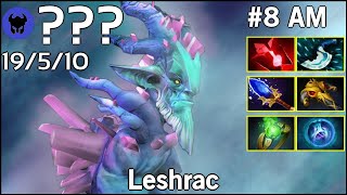 ??? #8 AM plays Leshrac!!! Dota 2 - 8413 Avg MMR