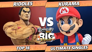 LMBM 2024 - Riddles (Kazuya) Vs. Kurama (Mario) Smash Ultimate - SSBU