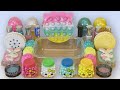 🌈 Slime😍Mixing "🧜♀️Kitty 💙PASTEL"💎makeup, Eyeshadow,🍓 glitter in🌻to🌻 slime. 🌻Satisfy...