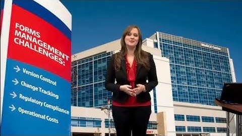 Hospital Forms Management Automation Demo from InStream