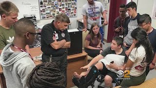 Florida Shooting Survivor Returns To School
