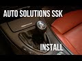 AutoSolutions SSK Installation DIY - E92 M3