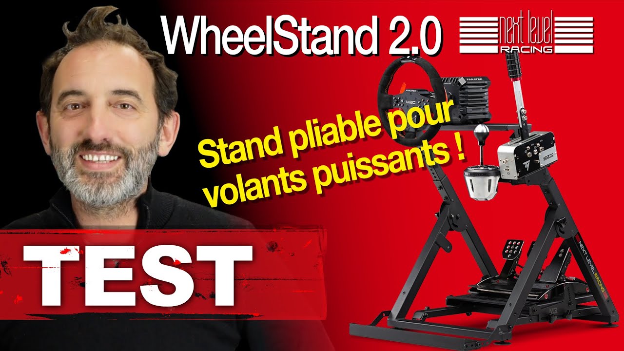Test Wheel Stand Pro Deluxe V2 : un support pour volant pliable, simple,  mais robuste - Les Numériques