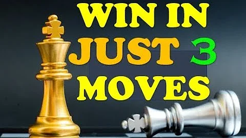How to Achieve ✔ Checkmate in 3 Moves | Chess | Fastest Way | Get Smart