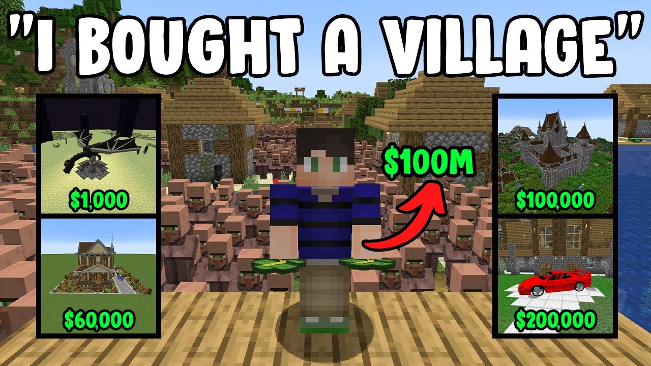 Minecraft But You Can BUY ANYTHING YouTube