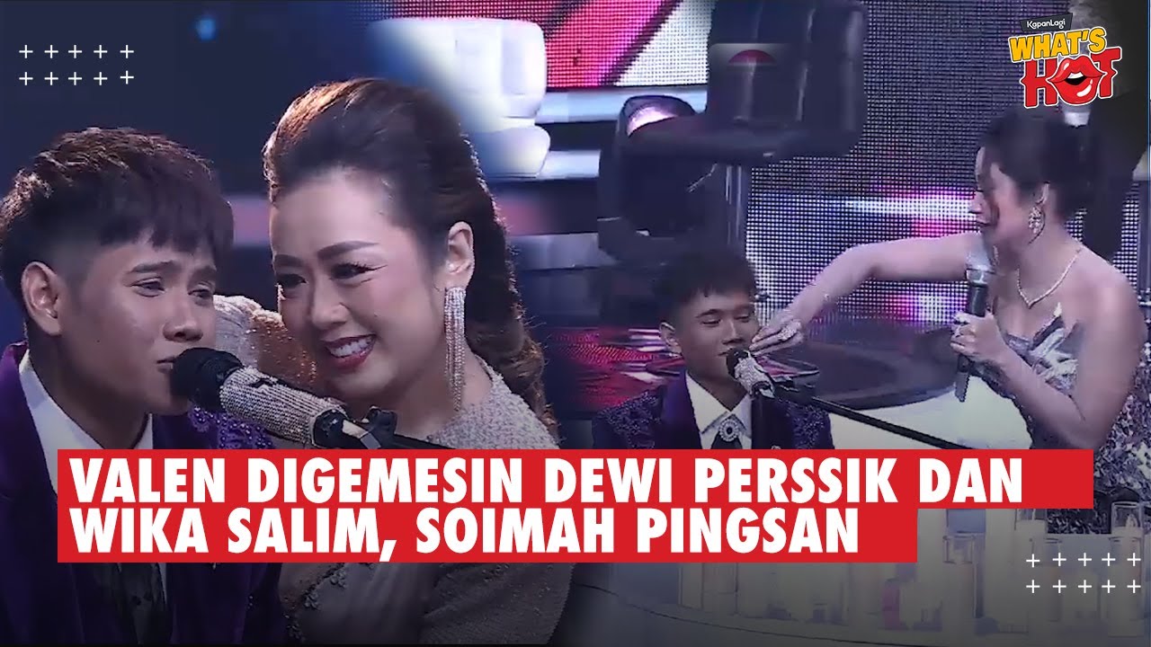 Penampilan Valen Bikin Dewi Perssik & Wika Salim Rebutan Cubit Pipi, SOIMAH PINGSAN! #da7