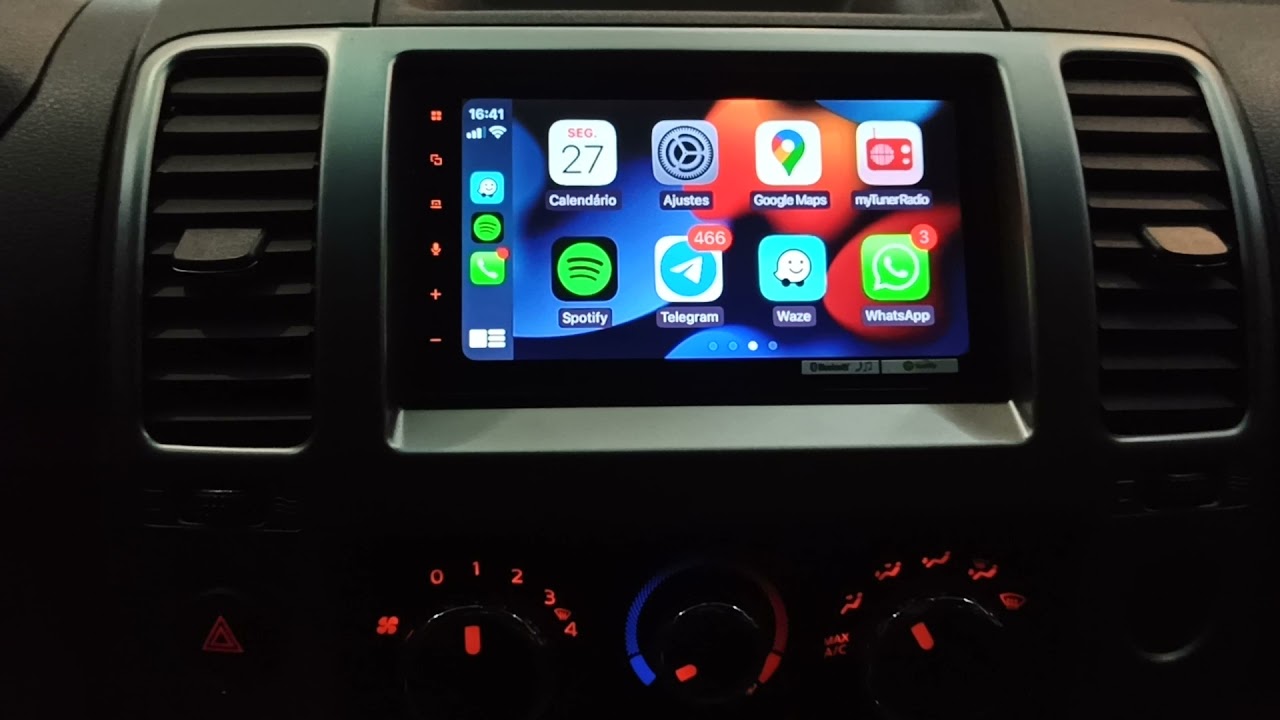 Nissan Frontier 2016 - instalação Central Pioneer CarPlay e Android Auto - ArtsomAuto