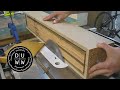 Flatten timber with your table saw. Homemade table saw sawmill jig.