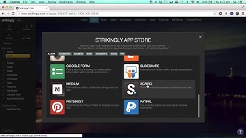 Apps & Embeds for your Strikingly Site!
