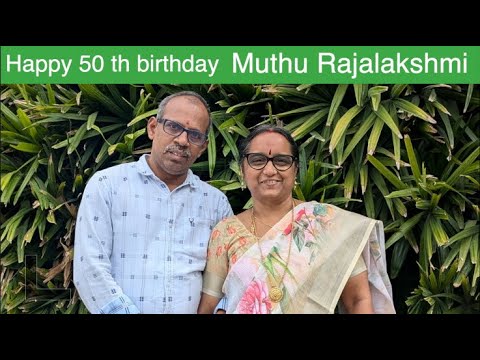 50th birthday | Mrs. Muthu Rajalakshmi Chandra Shekhar | Family Music Director Varshan