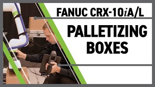 FANUC CRX10iA/L Collaborative Robot - lead to teach and palletizing