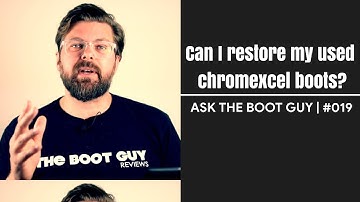 ASK THE BOOT GUY | #019 | Can I Restore my used Chromexcel boots?