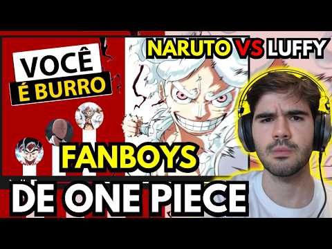 O POWERSCALING DOS FANBOYS DE ONE PIECE É UMA PIADA - REACT ao @visaoab - NARUTO SOLA O LUFFY?