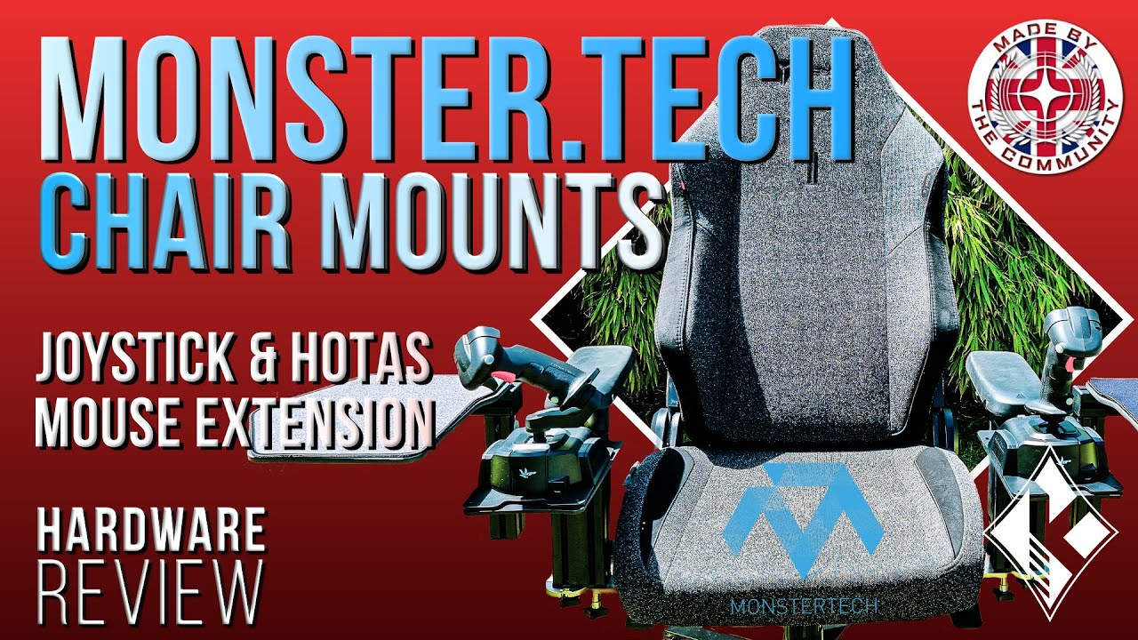 Chair Mount Keyboard Tray – MTSIM – MONSTERTECH