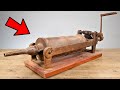Sausage stuffer restoration  antique butcher tool