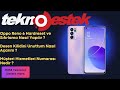 Oppo Reno 6 Hardreset ve Sıfırlama Nasıl Yapılır ? Telefonun Desen Kilidini Unuttum Nasıl Açabilirim