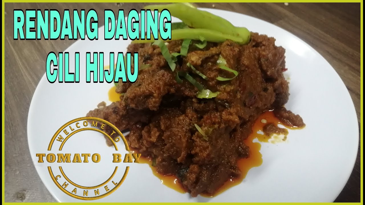 Resepi rendang daging hijau azie kitchen