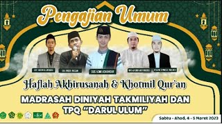 GUS AZMI ASKANDAR || YEAR-END CELEBRATION AND KHOTMIL QUR'AN AT 'DARUL ULUM' ISLAMIC EDUCATION CE...