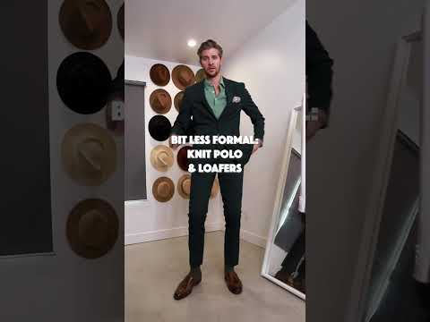 Green Suit To A Wedding! Wedding Outfit Ideas