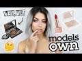 TESTING MODELS OWN MAKEUP! FULL FACE OF FIRST IMPRESSIONS / ONE BRAND TUTORIAL