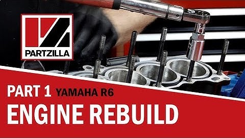Yamaha R6 Engine Rebuild Part 1: Bottom End to Piston Install | Partzilla.com