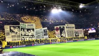 Borussia Dortmund vs. Benfica Lissabon - 08.03.2017 - 63 Choreo - Champions League - Endergebnis 4:0