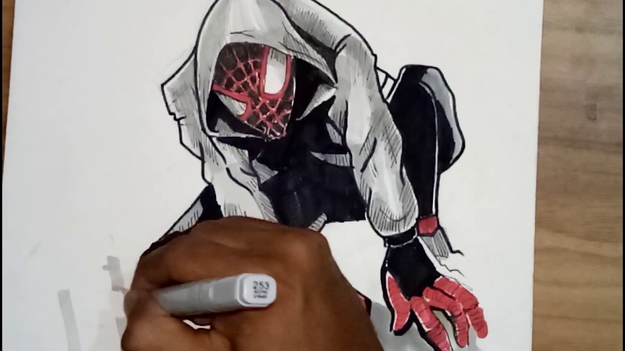 How To Draw Spiderman - YouTube
