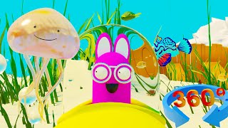 360 VIDEO For KIDS - Search for the Jellyfish  - Whoopies Wonder World