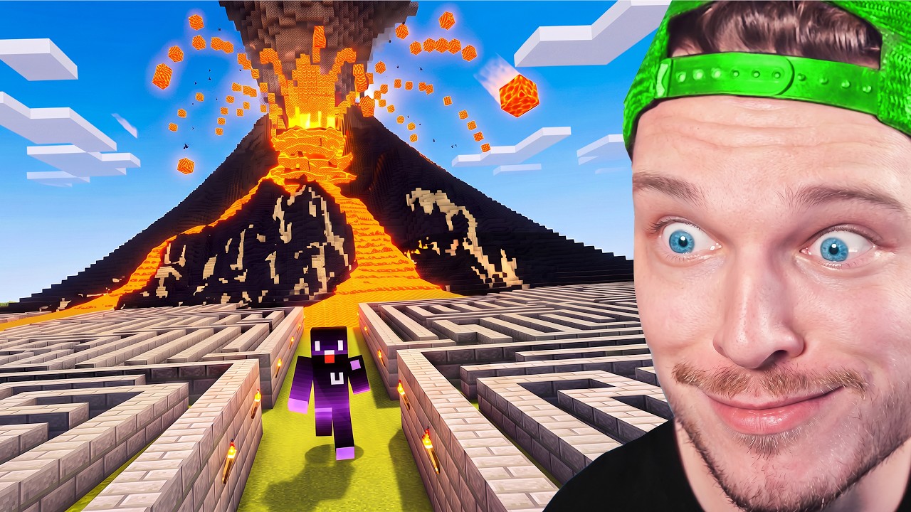 Je Dois Sortir de ce Labyrinthe Avant que la Lave m’Attrape !