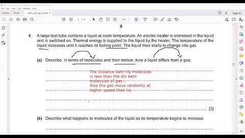 October November 2020 paper 41 Cambridge IGCSE Physics 0625/0972  part b