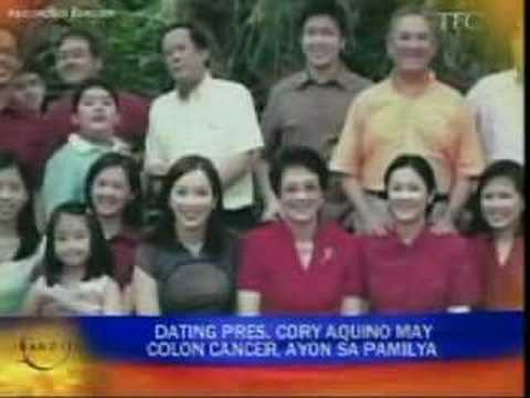 Philippines former president and icon of democracy Corazon "Cory" Aquino was recently diagnosed with cancer of the colon. In this report, Kris and Noynoy talks about their mother's challenge, while Alfredo Lim and Franklin Drilon reacts.